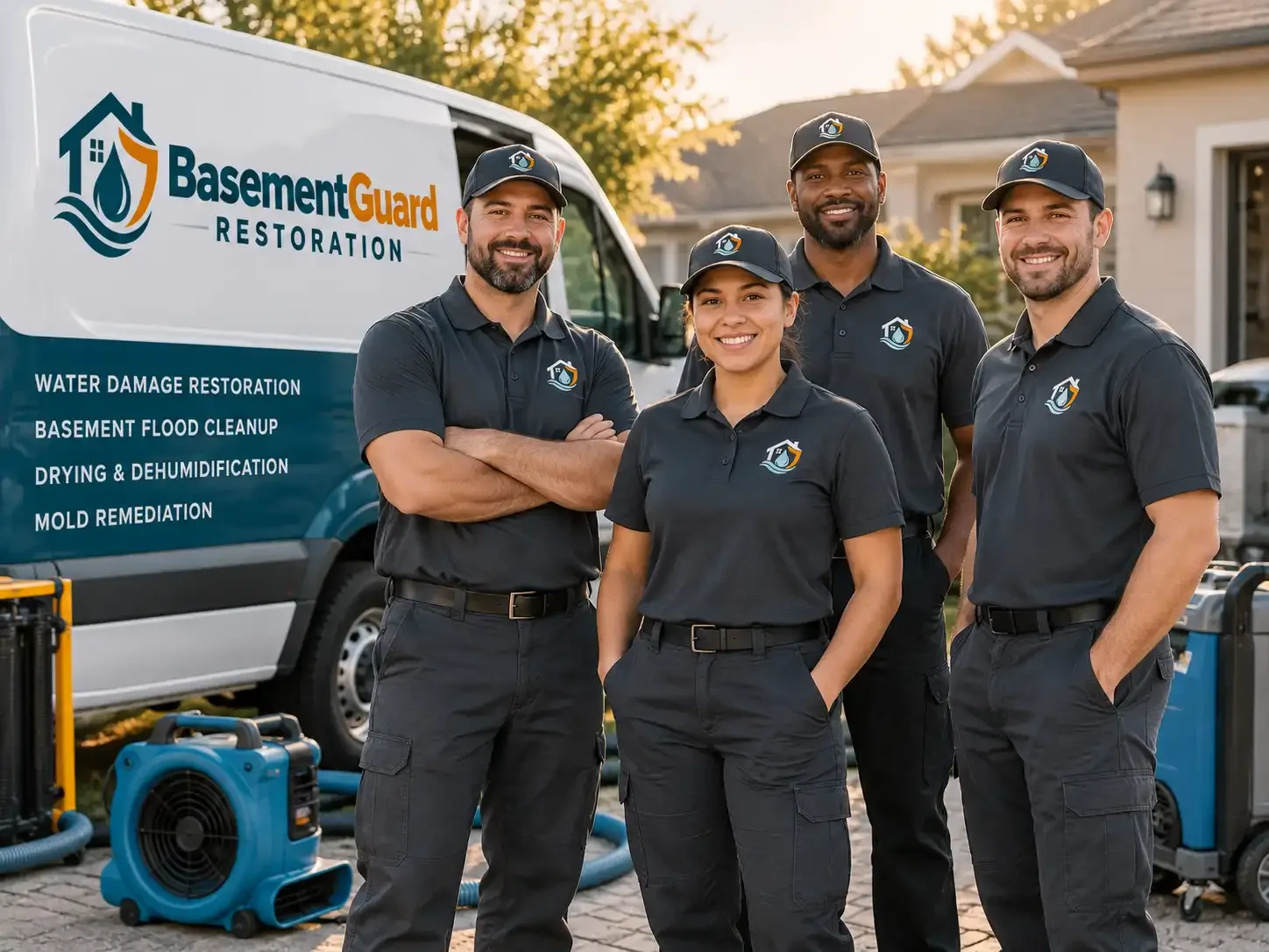 Basement Water Damage Restoration company in Lohrville, IA